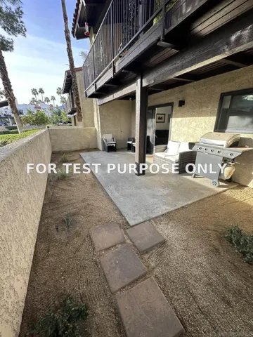 Demo/Test Data 2170 S Palm Canyon Unit 19, Palm Springs, Ca 92264