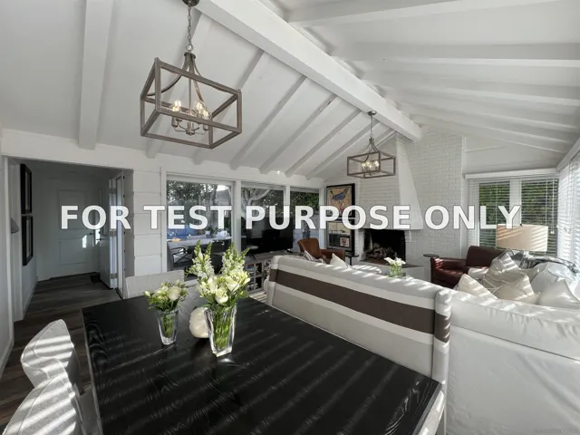 Demo/Test Data 811 S Coast Blvd., San Diego, Ca 92037