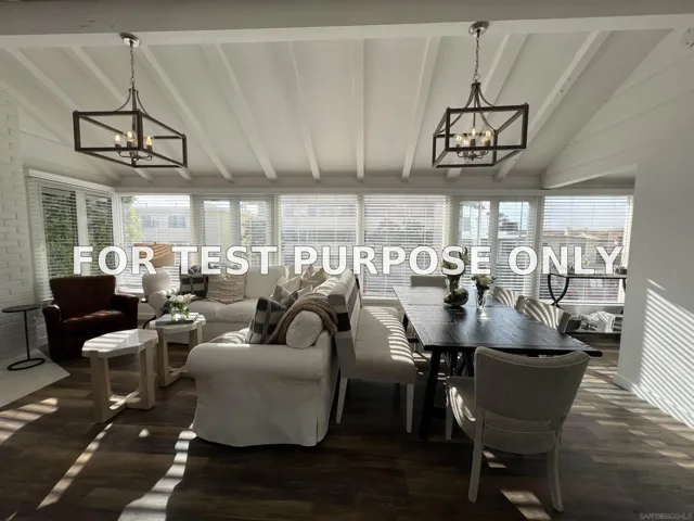 Demo/Test Data 811 S Coast Blvd., San Diego, Ca 92037