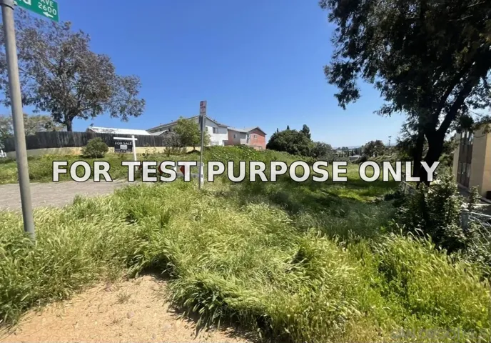 Demo/Test Data 0 Highland Ave Unit 0, San Diego, Ca 92105