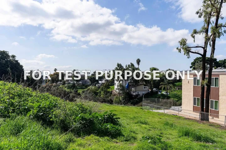 Demo/Test Data 0 Highland Ave Unit 0, San Diego, Ca 92105