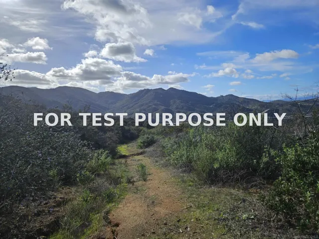 Demo/Test Data 0 Highway 395 Unit 3, Escondido, Ca 92026