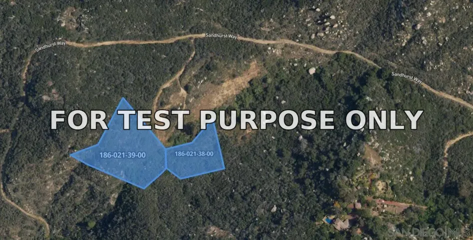 Demo/Test Data 0 Highway 395 Unit 3, Escondido, Ca 92026