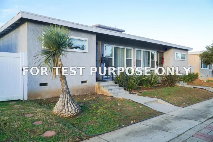 Demo/Test Data 3114 Clairemont Dr., San Diego, Ca 92117