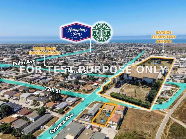 Demo/Test Data 535 12th St Unit 626-191-08-00, Imperial Beach, Ca 91932