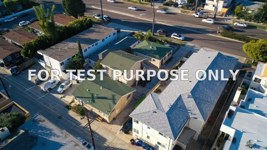 Demo/Test Data 1425-27 Grand Ave, San Diego, Ca 92109