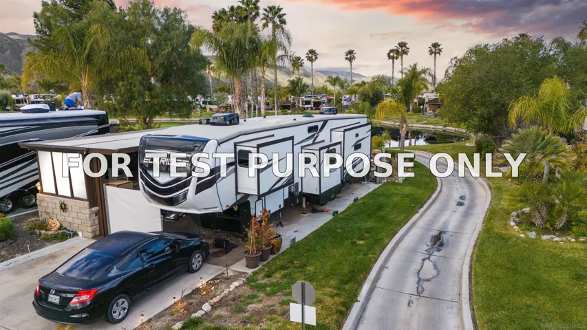 Demo/Test Data 45525 Highway 79 Unit 504, Aguanga, Ca 92536