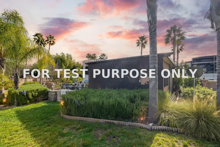 Demo/Test Data 45525 Highway 79 Unit 504, Aguanga, Ca 92536