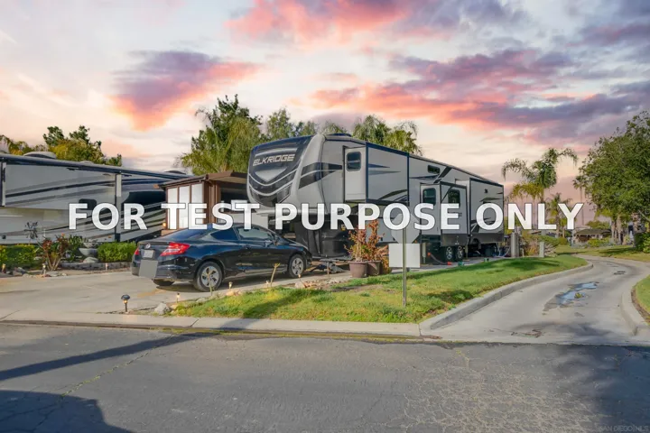 Demo/Test Data 45525 Highway 79 Unit 504, Aguanga, Ca 92536