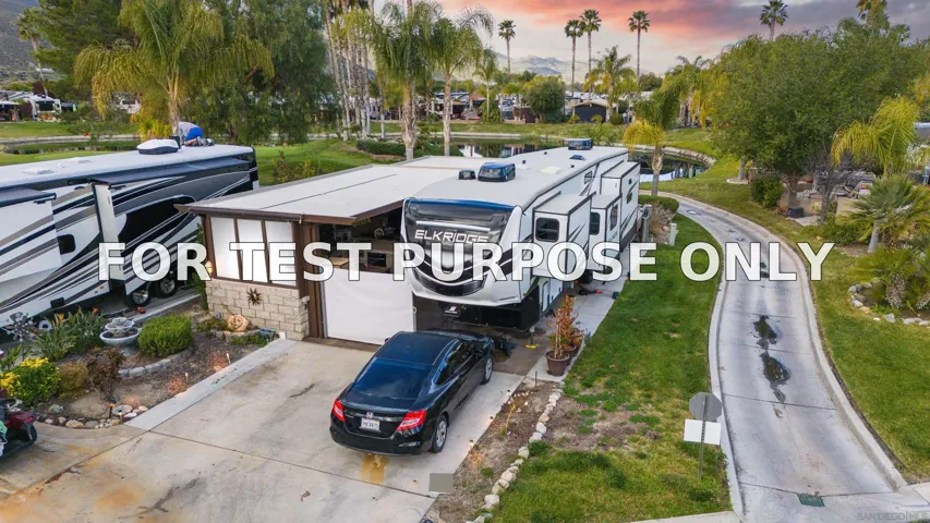 Demo/Test Data 45525 Highway 79 Unit 504, Aguanga, Ca 92536