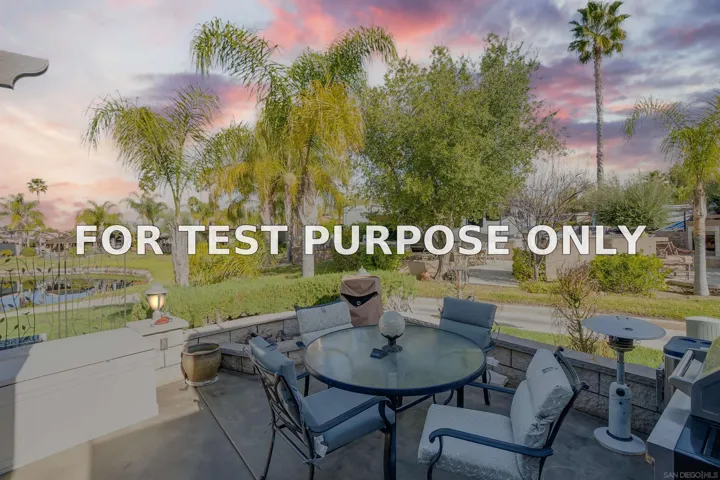 Demo/Test Data 45525 Highway 79 Unit 504, Aguanga, Ca 92536