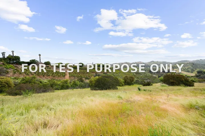 Demo/Test Data 0 Fairview Dr Unit 1, Vista, Ca 92084