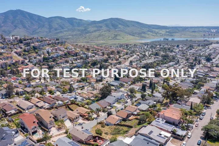 Demo/Test Data La Presa Unit 17&18, Spring Valley, Ca 91977