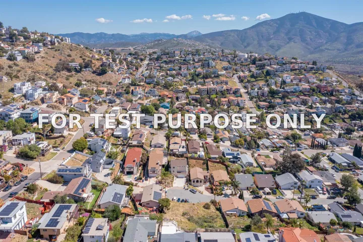 Demo/Test Data La Presa Unit 17&18, Spring Valley, Ca 91977