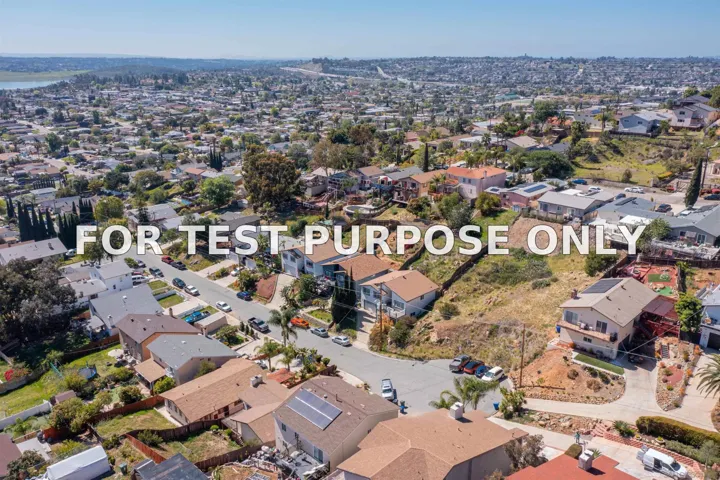 Demo/Test Data La Presa Unit 17&18, Spring Valley, Ca 91977