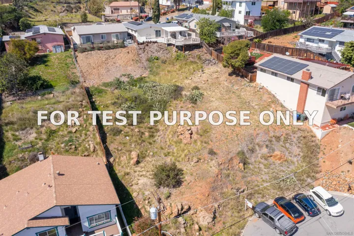 Demo/Test Data La Presa Unit 17&18, Spring Valley, Ca 91977