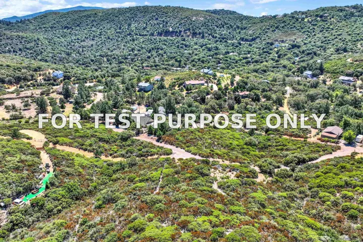 Demo/Test Data 1 Country Club Drive Unit 1, Julian, Ca 92036