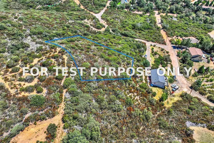Demo/Test Data 1 Country Club Drive Unit 1, Julian, Ca 92036