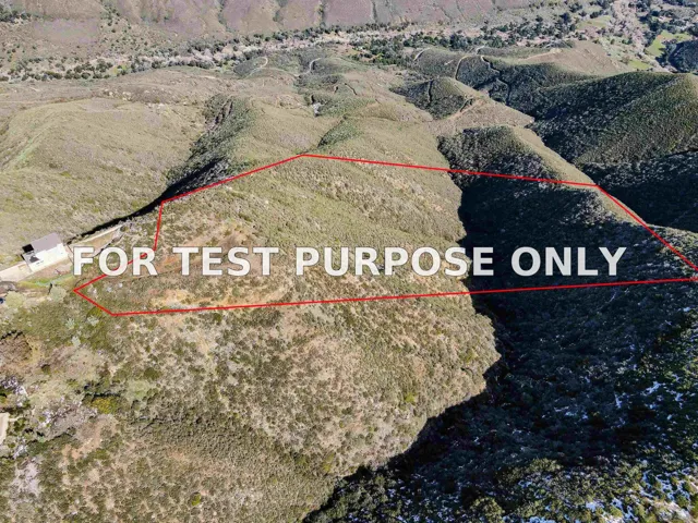 Demo/Test Data 000 Salton Vista Dr. #14 Unit 14, Julian, Ca 92036