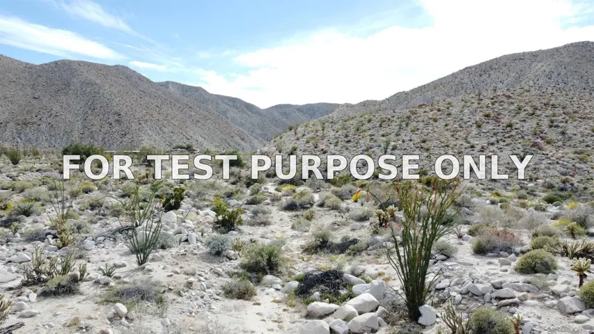 Demo/Test Data 0 Great Southern Overland Rt. Unit 1, Julian, Ca 92036