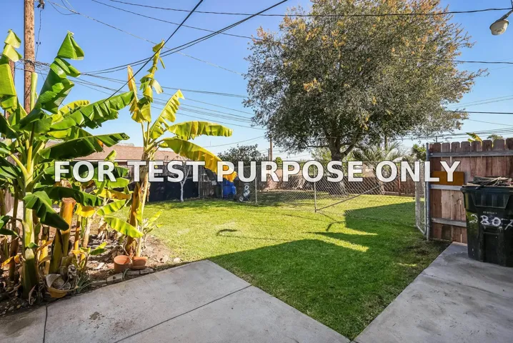 Demo/Test Data 2801-3 46th St, San Diego, Ca 92105