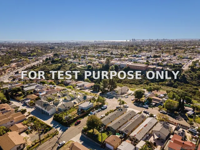 Demo/Test Data 2801-3 46th St, San Diego, Ca 92105