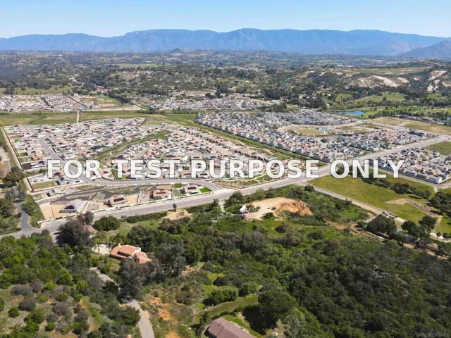 Demo/Test Data 0 Rhinehart Drive Unit 13, Valley Center, Ca 92082