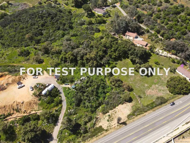 Demo/Test Data 0 Rhinehart Drive Unit 13, Valley Center, Ca 92082