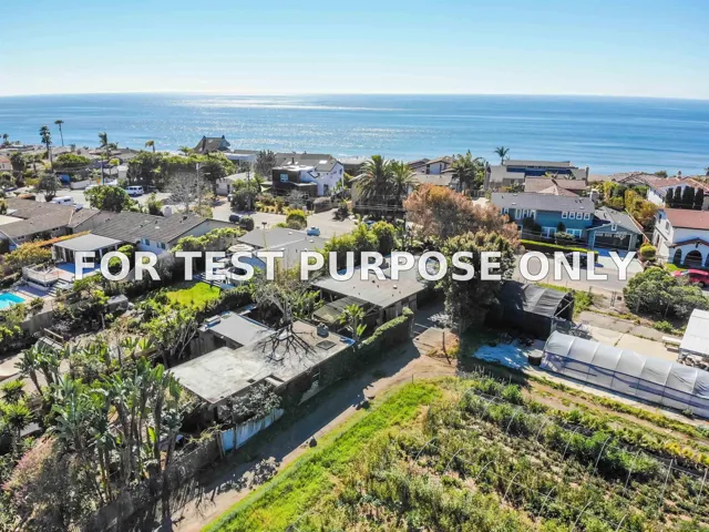 Demo/Test Data 1347 Summit Ave, Encinitas, Ca 92007