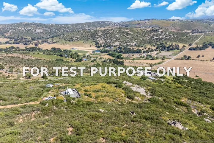 Demo/Test Data Swan Rd Unit 0, Ramona, Ca 92065