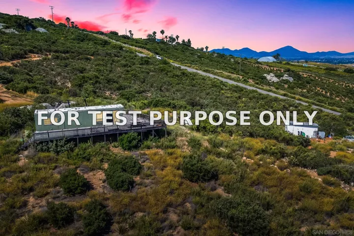 Demo/Test Data Swan Rd Unit 0, Ramona, Ca 92065