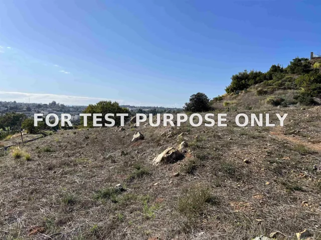 Demo/Test Data 7520 High St. Lot Unit 28, La Mesa, Ca 91941