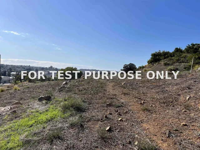 Demo/Test Data 7520 High St. Lot Unit 28, La Mesa, Ca 91941