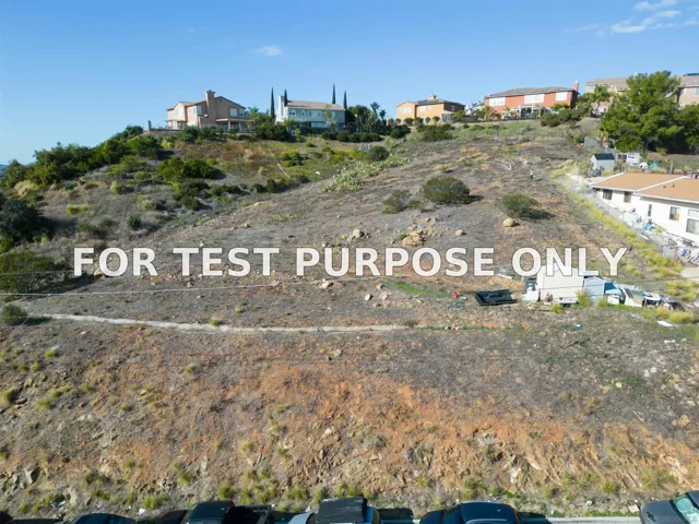 Demo/Test Data 7520 High St. Lot Unit 28, La Mesa, Ca 91941