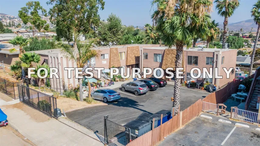 Demo/Test Data 415 Grand Avenue, Spring Valley, Ca 91977