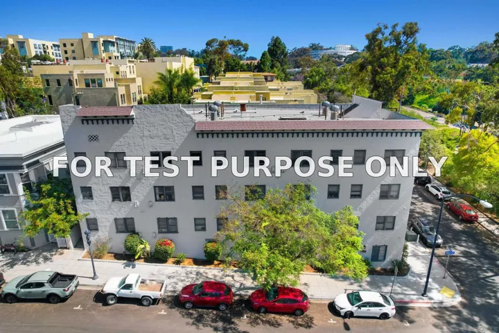 Demo/Test Data 942 Beech Street, San Diego, Ca 92101