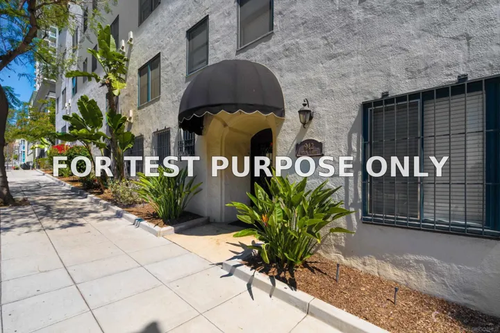 Demo/Test Data 942 Beech Street, San Diego, Ca 92101
