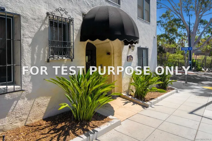 Demo/Test Data 942 Beech Street, San Diego, Ca 92101