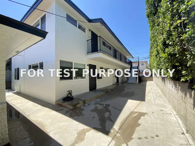 Demo/Test Data 2250-54 Garnet Ave, San Diego, Ca 92109