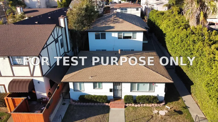 Demo/Test Data 2250-54 Garnet Ave, San Diego, Ca 92109