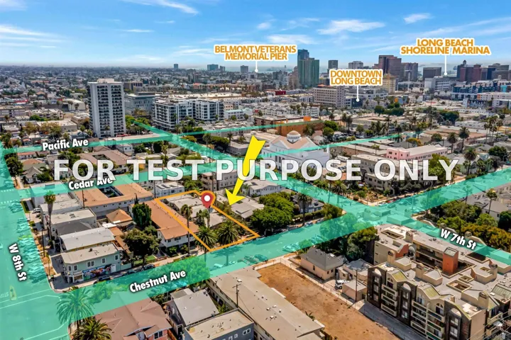 Demo/Test Data 726 Chestnut Ave, Long Beach, Ca 90813