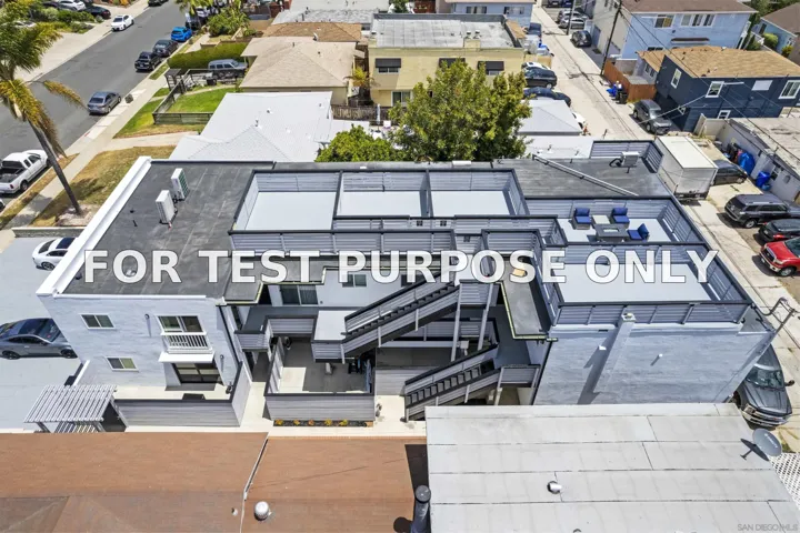 Demo/Test Data 2121 Thomas Ave, San Diego, Ca 92109