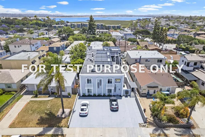 Demo/Test Data 2121 Thomas Ave, San Diego, Ca 92109