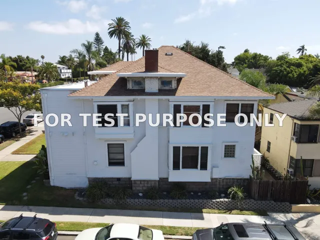 Demo/Test Data 2401 E Street, San Diego, Ca 92102