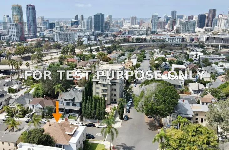 Demo/Test Data 2401 E Street, San Diego, Ca 92102