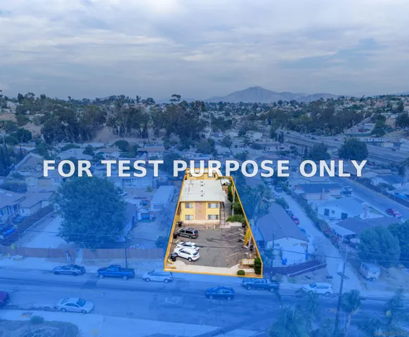Demo/Test Data 673-75 65th Street, San Diego, Ca 92114