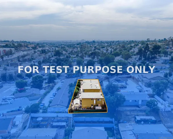 Demo/Test Data 673-75 65th Street, San Diego, Ca 92114