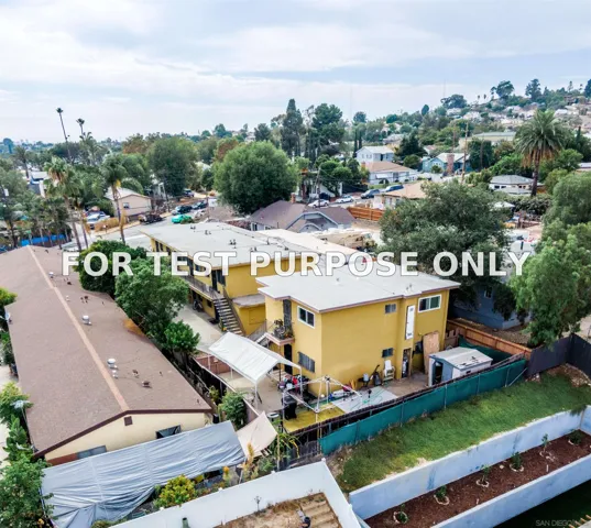 Demo/Test Data 673-75 65th Street, San Diego, Ca 92114