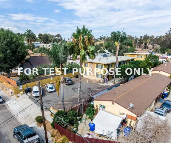 Demo/Test Data 673-75 65th Street, San Diego, Ca 92114