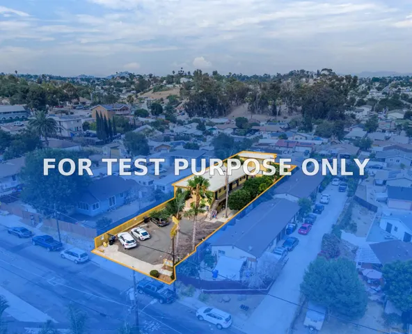 Demo/Test Data 673-75 65th Street, San Diego, Ca 92114